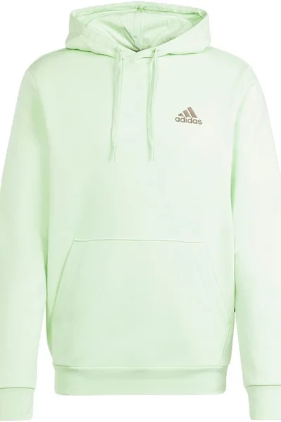 Pánská mikina adidas Essentials Fleece Hoodie zelená