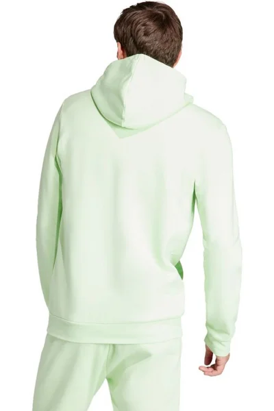 Pánská mikina adidas Essentials Fleece Hoodie zelená