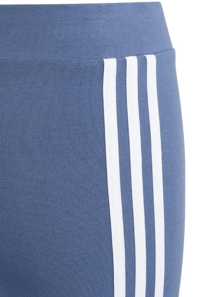 Adidas dětské bavlněné legíny Essentials se třemi pruhy