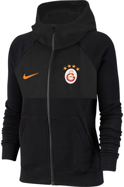 Galatasaray Dětská Mikina s Kapucí Nike černá