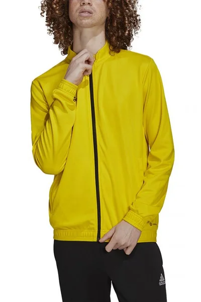 Žlutá pánská mikina Adidas Entrada 22 Track Jacket M HI2134