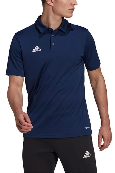 Pánské polo tričko Entrada 22 Polo M H57487 Tmavě modrá - Adidas