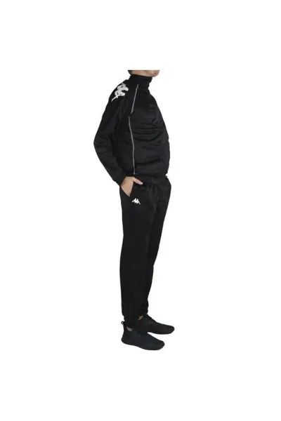 Černá pánská tepláková souprava Kappa Ephraim Training Suit M 702759-19-4006
