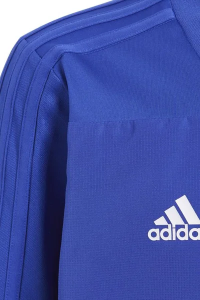 Modrá dětská fotbalová mikina Adidas Condivo 18 Training Top CG0390