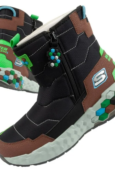 Zimní nepromokavé boty Skechers Mega-Craft se zipem