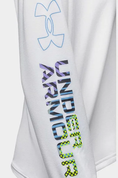 Sportovní dámská mikina s kapucí - Bílá Under Armour