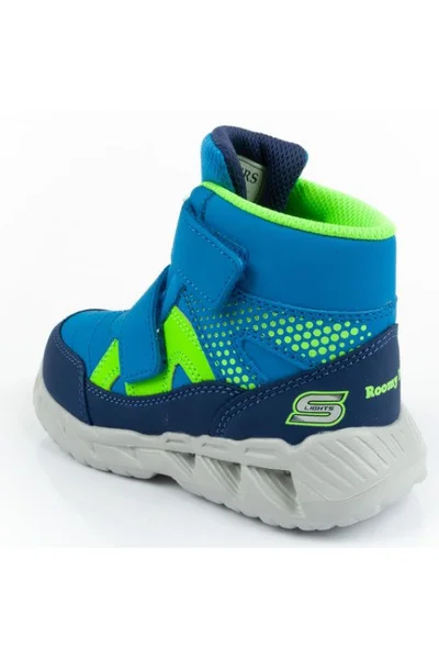 Zimní dětské boty s LED světly Skechers Thunder Squad