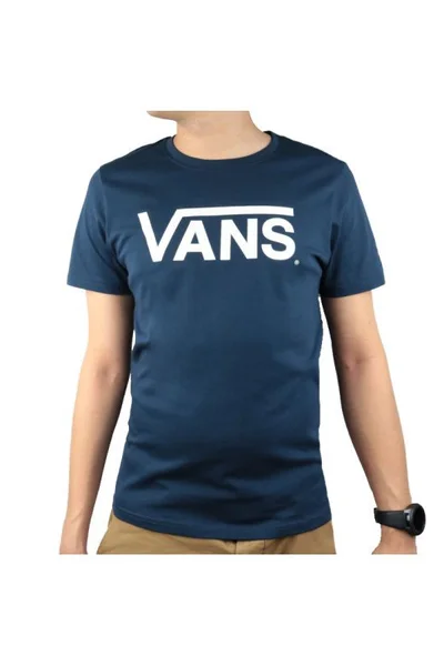 Modré tričko s logem Vans pro muže