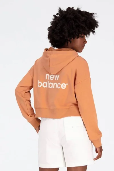Dámská oranžová mikina New Balance Essentials Reimagined Archive SEI