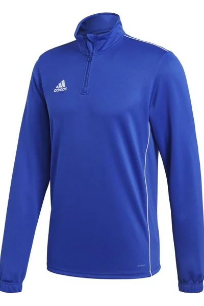 Modrá pánská mikina Adidas Core 18 TR Top M CV3998