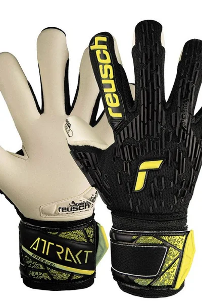 Rukavice Reusch Attrakt Freegel Gold Finger Support Junior