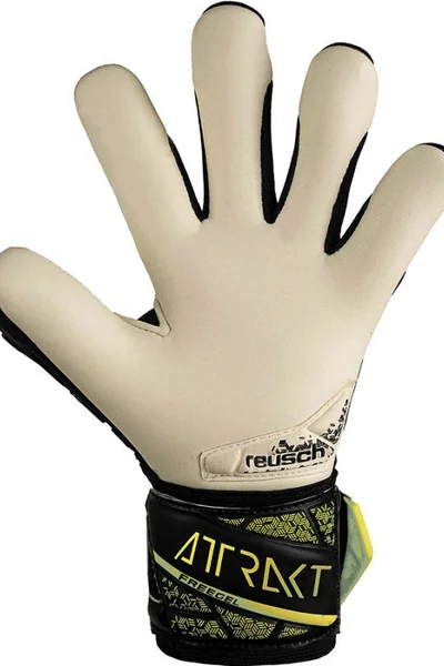 Rukavice Reusch Attrakt Freegel Gold Finger Support Junior