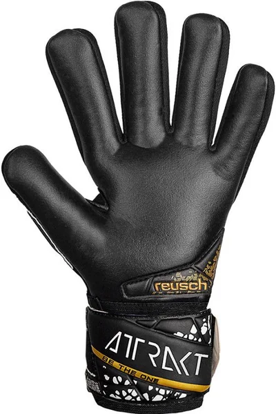 Brankářské rukavice Reusch Attrakt Silver NC Finger Support Jr