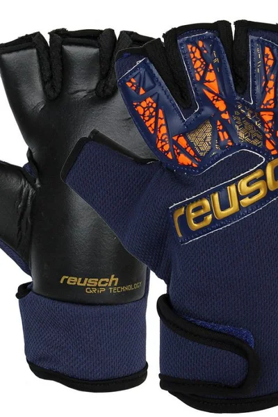 Reusch Futsal brankářské rukavice tmavě modré