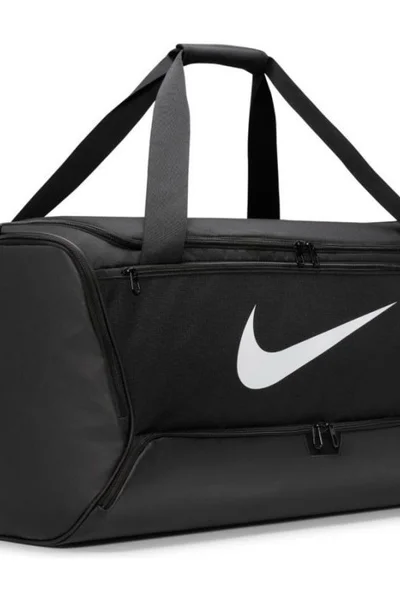 NIKE Sportovní Taška Pro Max černá s kapsami a popruhy