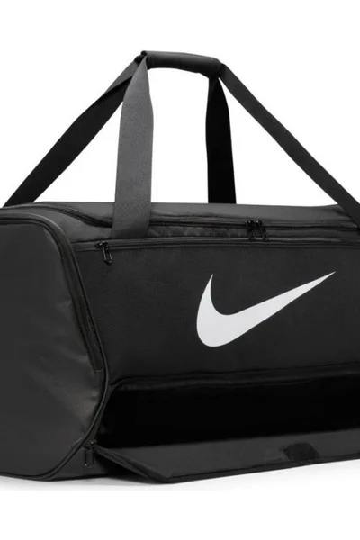 NIKE Sportovní Taška Pro Max černá s kapsami a popruhy