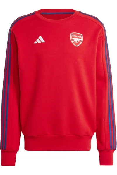 Adidas mikina Arsenal London pro fanoušky - pánská - červená