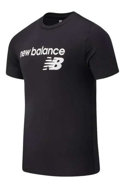 New Balance Pánské Klasické Tričko Černé s Krátkým Rukávem