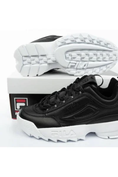 Černé dámské boty Fila Disruptor II Premium W 105 013