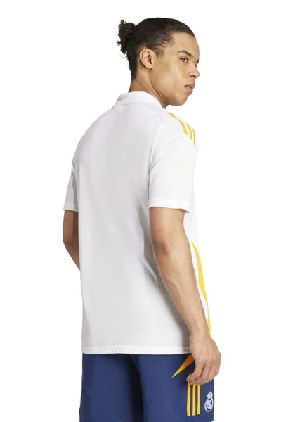 Adidas pánský polo Real Madrid bílý dres