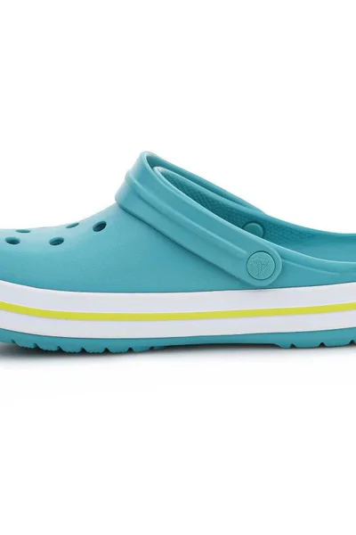 Lehké tyrkysové dámské žabky Crocs