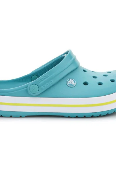 Lehké tyrkysové dámské žabky Crocs