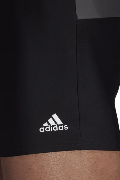 Pánské plavky adidas černé boxerky