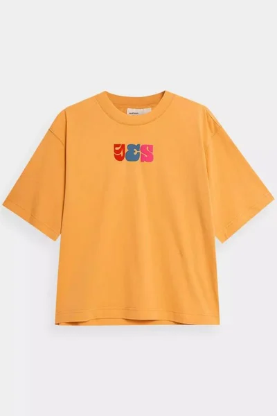 Bavlněné tričko pro ženy - Outhorn