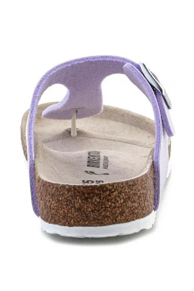 Nepřekonatelné dětské žabky Birkenstock Gizeh Shiny Purple