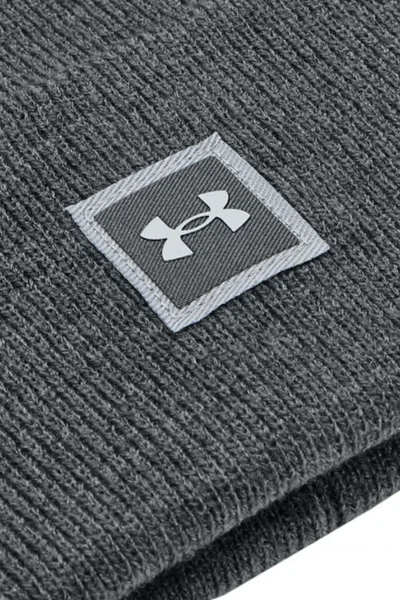 Šedá čepice Under Armour Truckstop Beanie – otočná manžeta