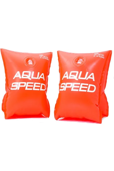 Aqua-Speed Plavecké Rukávky Oranžová Bezpečnost