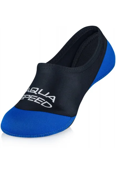 Aqua-Speed Dětské Neoprenové Ponožky do Vody Black/Blue