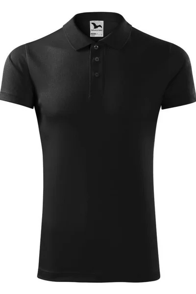 Pánské polo tričko Malfini Victory M černé - Elegantní styl pro muže