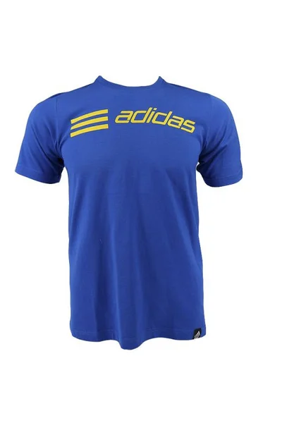 Modré pánské funkční tričko Adidas Jlsdim Tee M O52087