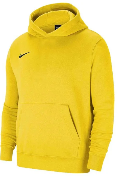 Žlutá dětská mikina s kapucí Nike Park Fleece CW6896-719