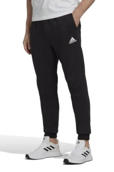 ADIDAS Feelcozy Pánské Sportovní Kalhoty Černé