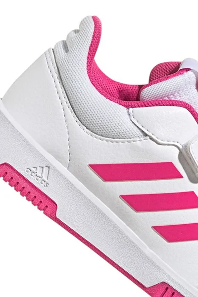 ADIDAS dětské tenisky na suchý zip růžovo-bílé