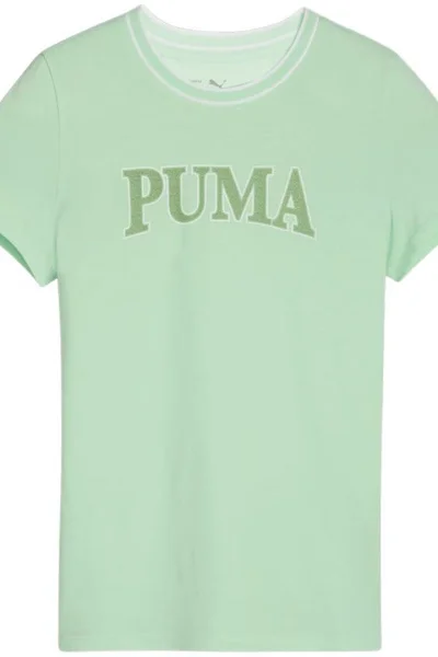 Tričko Puma Squad Tee Jr mátové