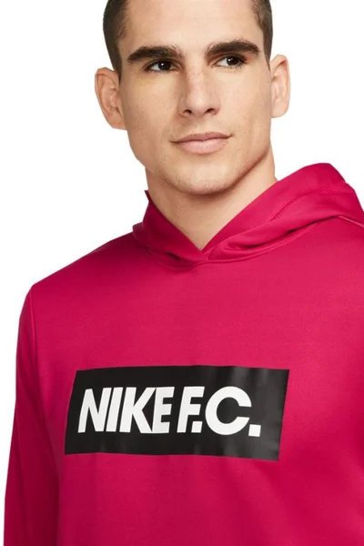 Růžová pánská mikina Nike NK DF FC Libero Hoodie M DC9075 614