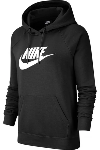 Černá dámská mikina Nike Essential s kapucí