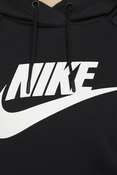 Černá dámská mikina Nike Essential s kapucí