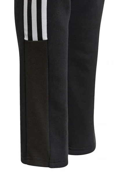 Dětské černé tepláky Adidas Tiro21 Sweat Jr GM7332