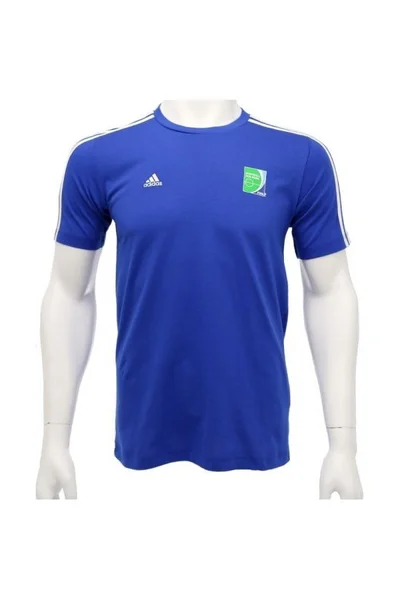 Modré dětské juniorské tričko Adidas FFH Tee Z44784