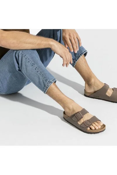 Birkenstock Arizona Bs M Dámské Sandály Hnědé