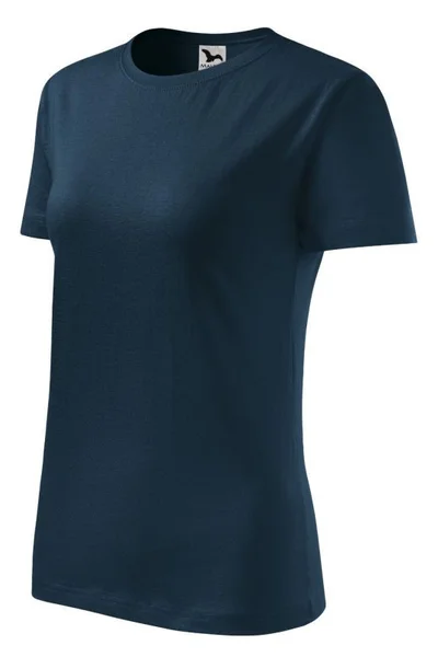 Krátké dámské tričko Malfini v tmavě modré