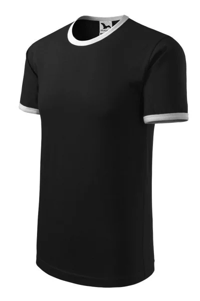 Pánské tričko Malfini - Černé s krátkým rukávem