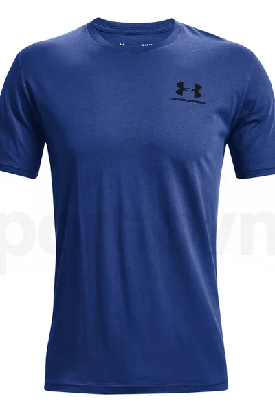 Under Armour Pánské Funkční Tričko Khaki-Tmavě Zelené