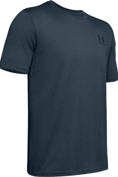 Under Armour Pánské Funkční Tričko Khaki-Tmavě Zelené