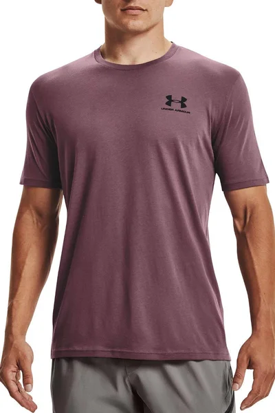 Under Armour Pánské Funkční Tričko Khaki-Tmavě Zelené