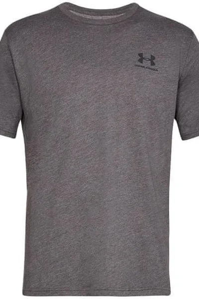 Under Armour Pánské Funkční Tričko Khaki-Tmavě Zelené